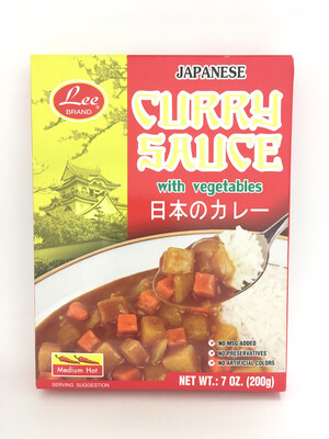 LEE JAPANESE CURRY (HOT) 24X200G