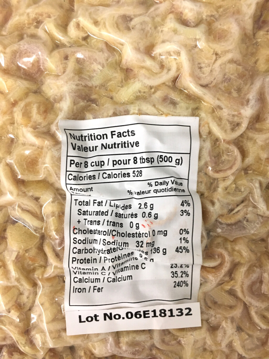 MADAM WONG FROZEN LEMONGRASS SLICE 24X454G
