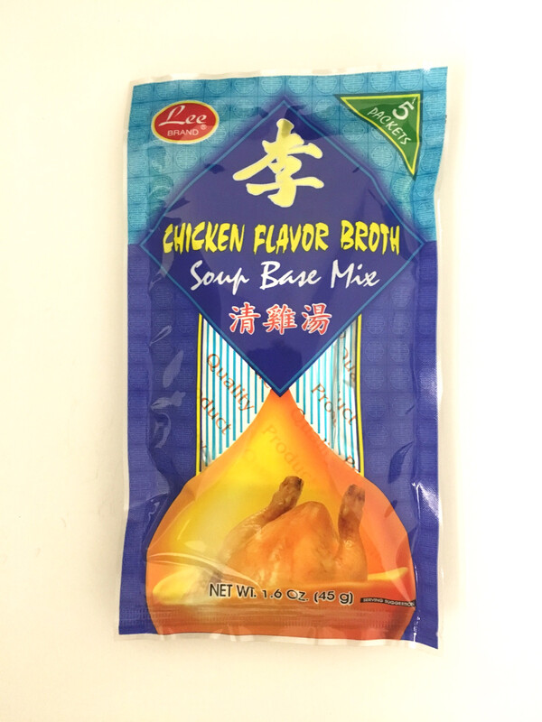 LEE CHICKEN BROTH MIX 48PK X 45G