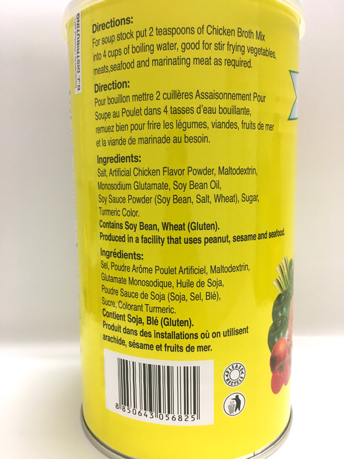 LEE CHICKEN BROTH MIX 12X1KG