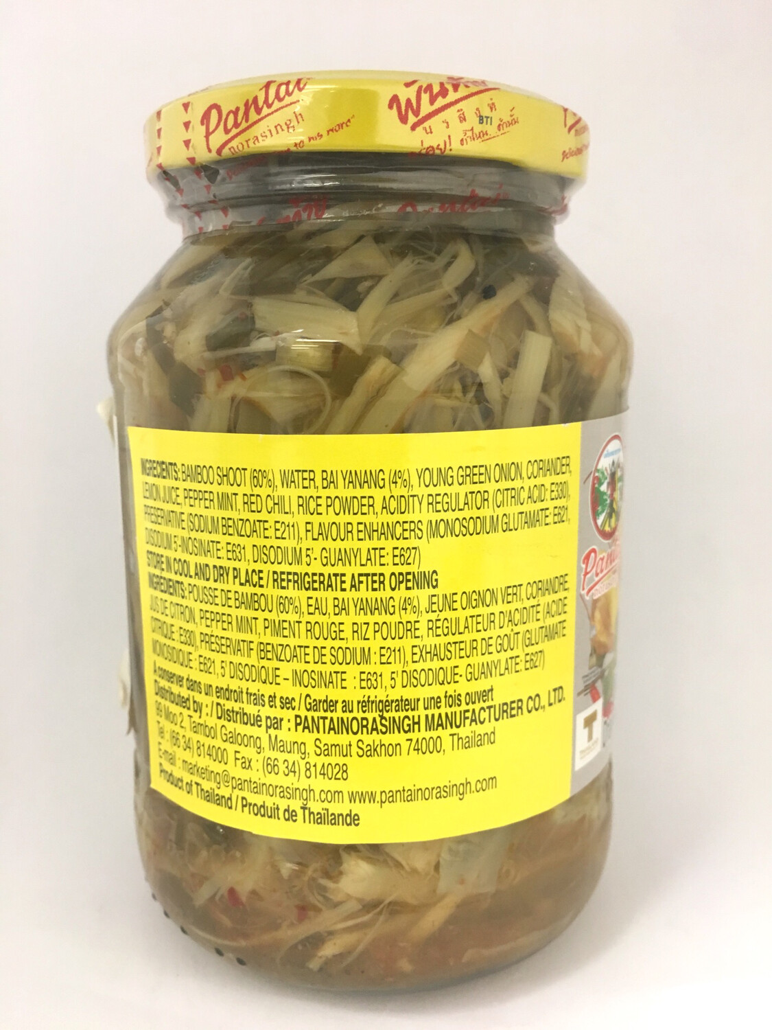 PANTAI 3 TASTE SOUR BAMBOO STRIP 12X454G
