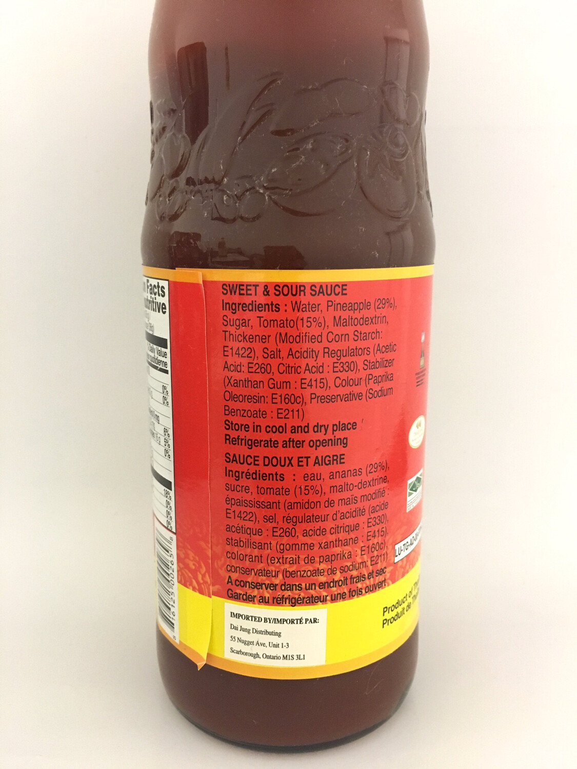 PANTAI SWEET &amp; SOUR SAUCE 12X730ML