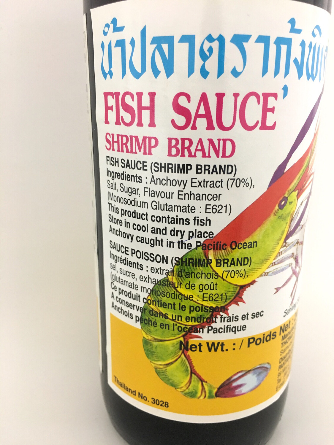 PANTAI SHRIMP BRAND FISH SAUCE 12X700ML