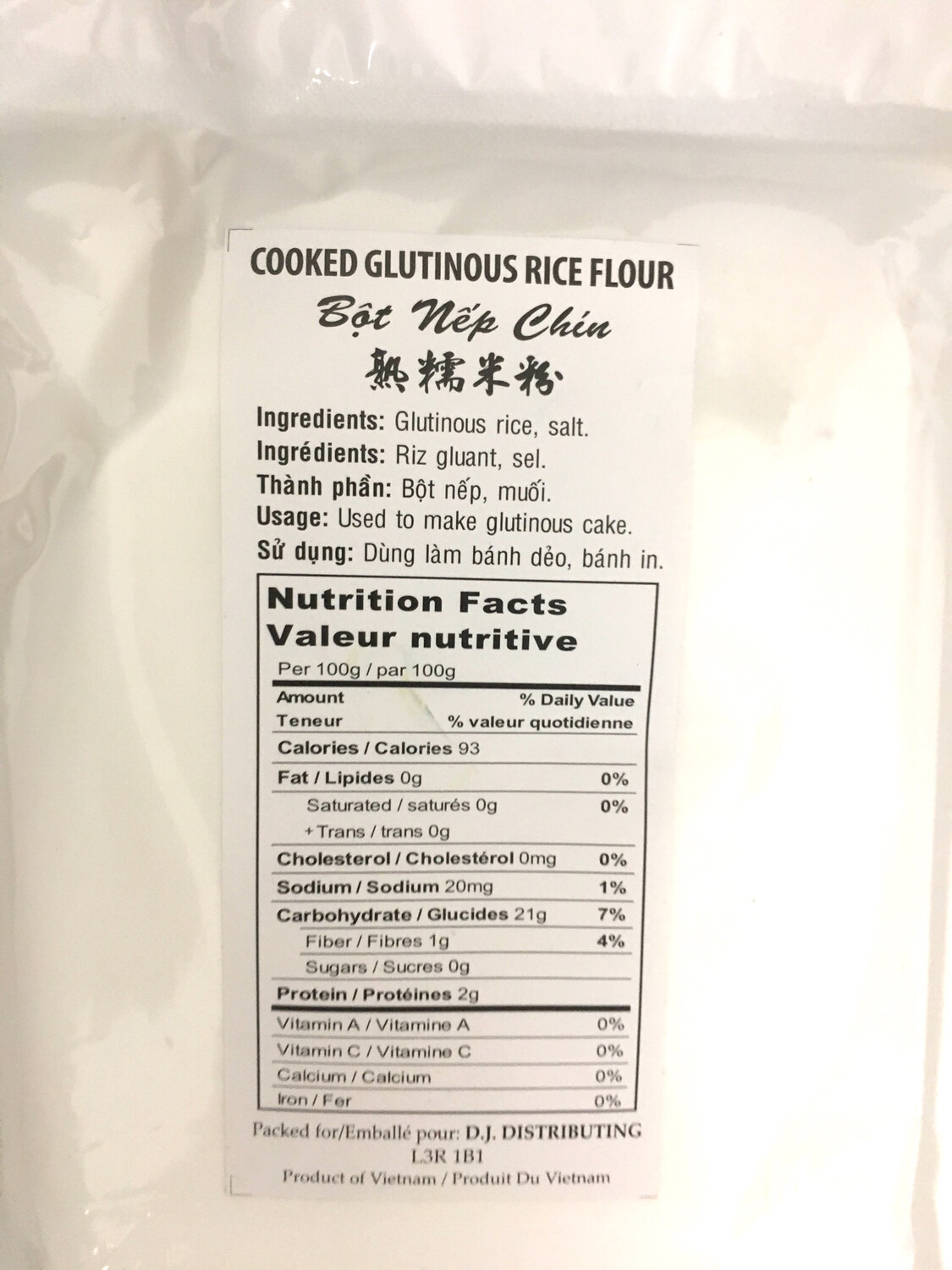 PHOENIX COOKED GLUTINOUS RICE FLOUR (BOT NEP CHIN) 30X400G