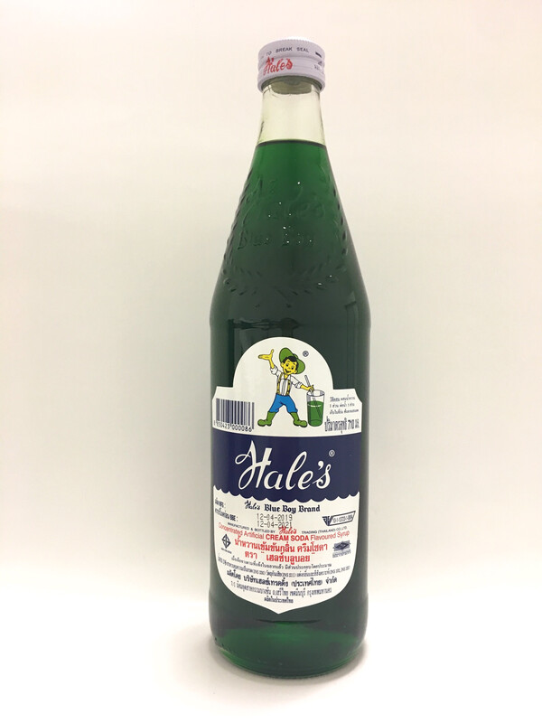 HALE&#39;S GREEN CREAM SODA 12X712ML