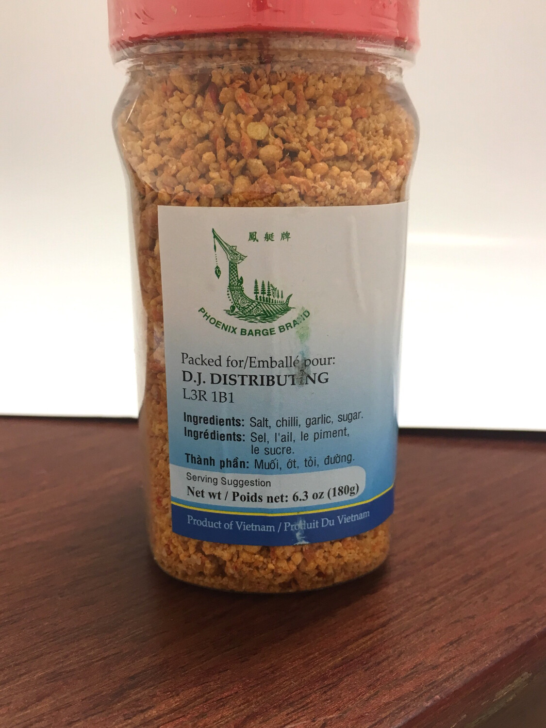 PHOENIX ROASTED SALT CHILI POWDER (SHRIMP) 24X180G