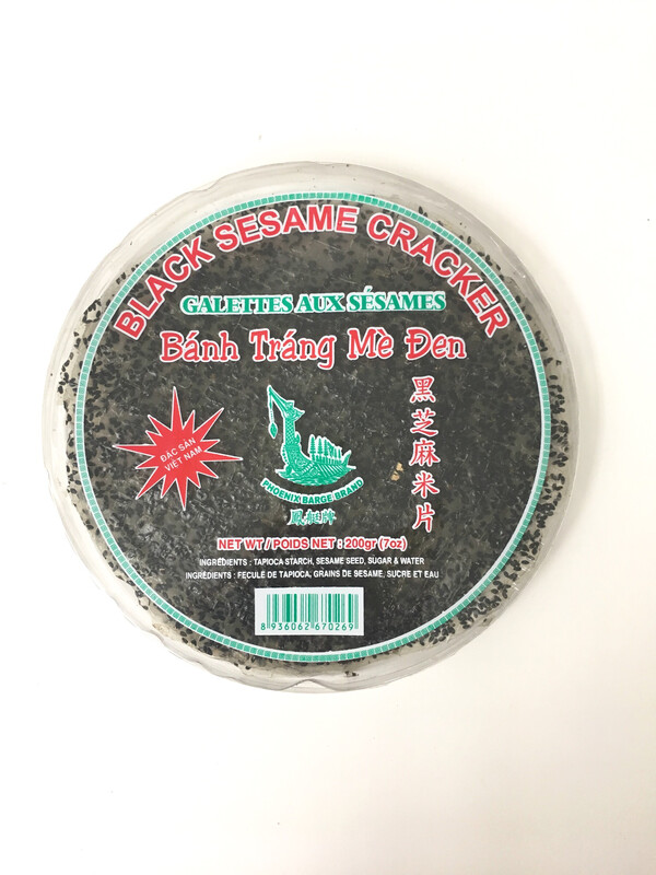 PHOENIX BLACK SESAME CRACKER 24X200G