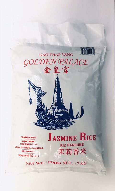 GOLDEN PALACE JASMINE RICE 7KG