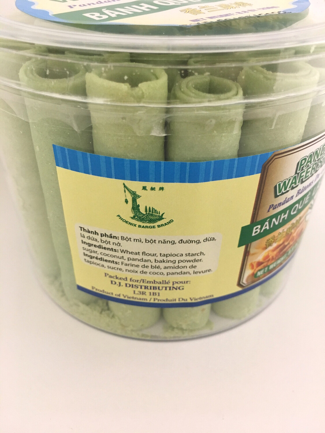 PHOENIX PANDAN CRISPY ROLLS 12X250G