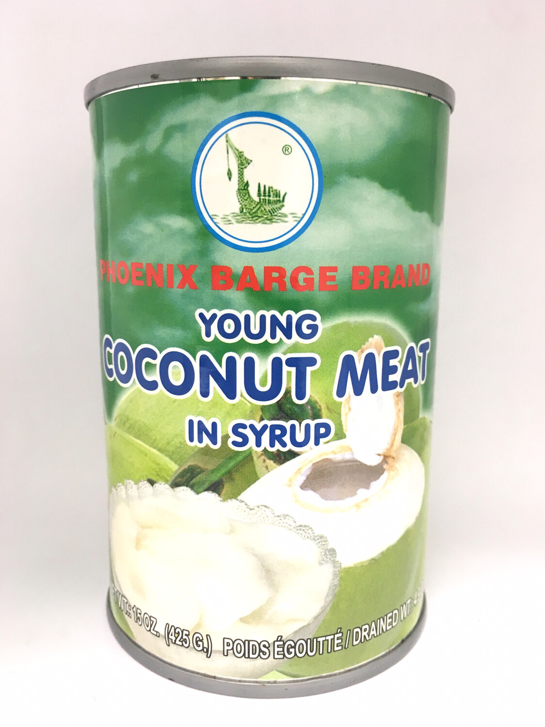 PHOENIX YOUNG COCONUT MEAT IN SYRUP 24X15OZ