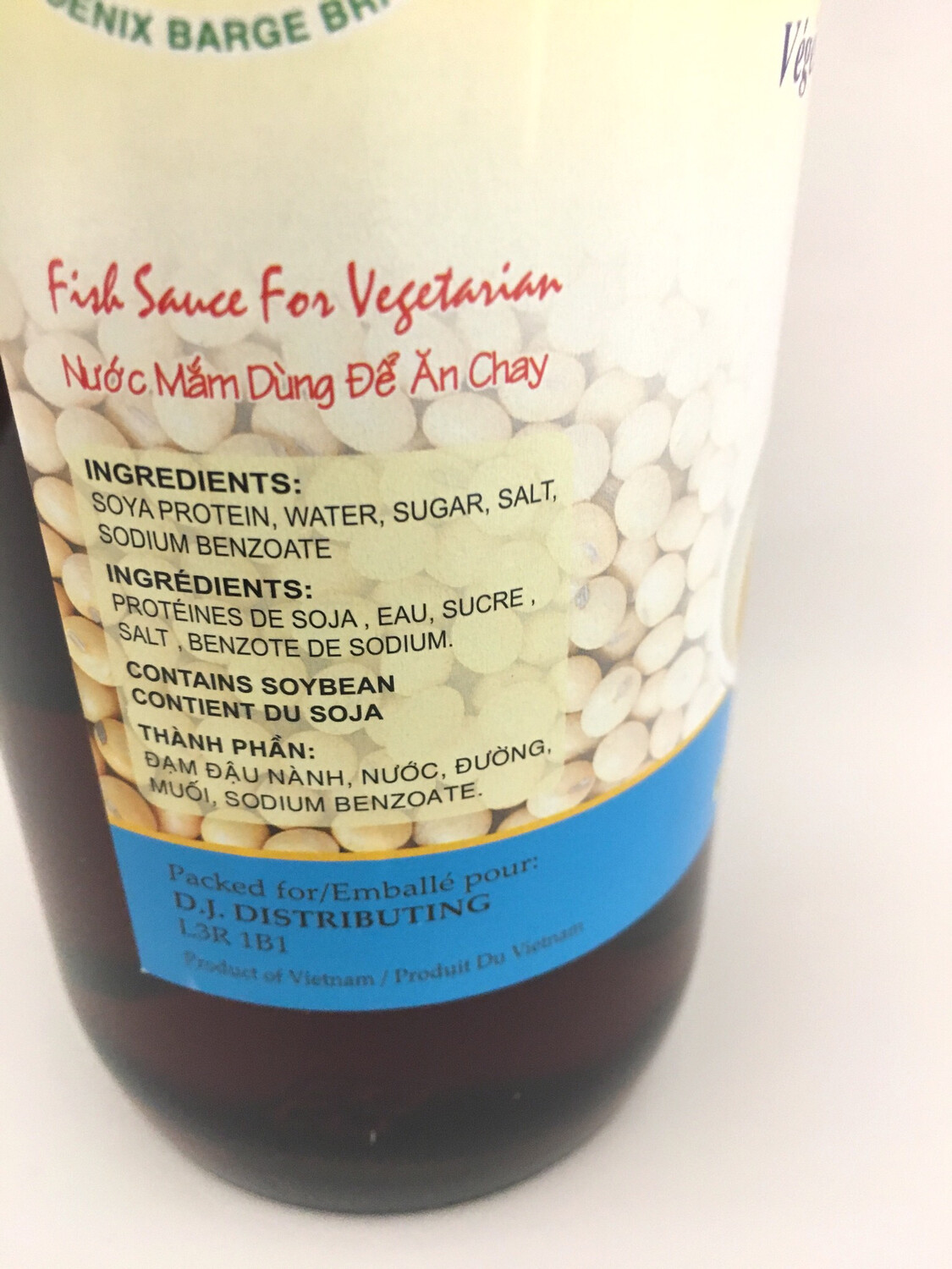 PHOENIX VEGETARIAN FISH SAUCE 12BOTTLES X 650ML