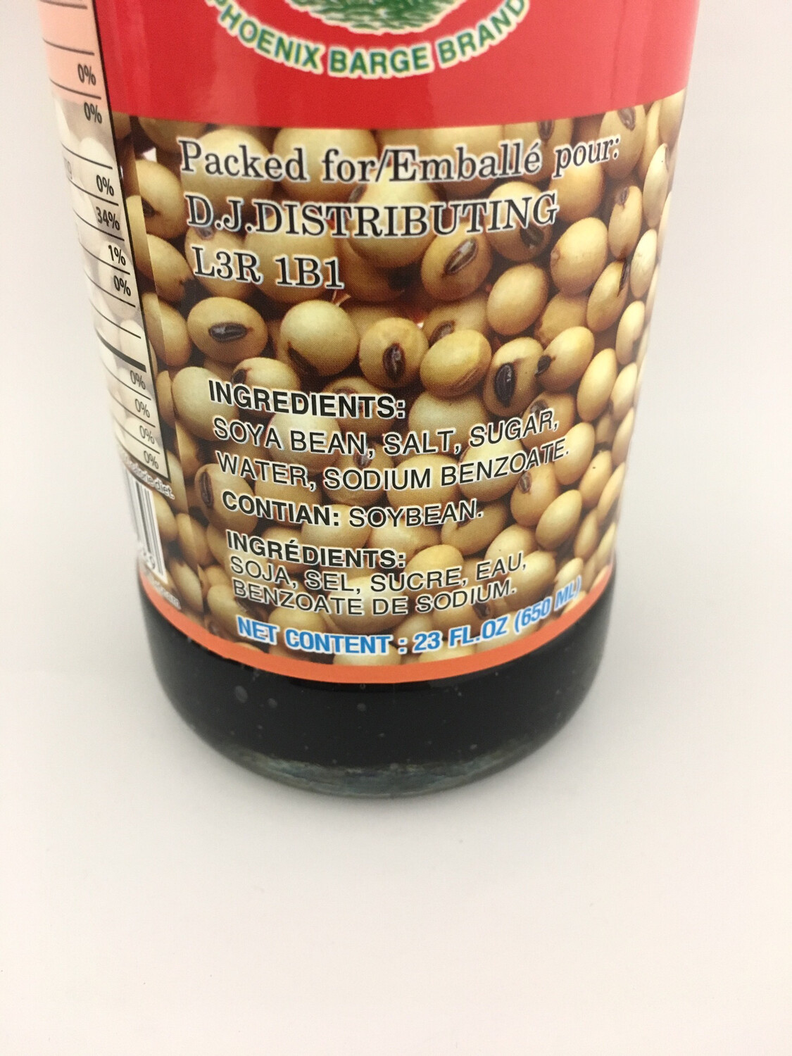 PHOENIX VEGETARIAN SOY SAUCE 12X650ML