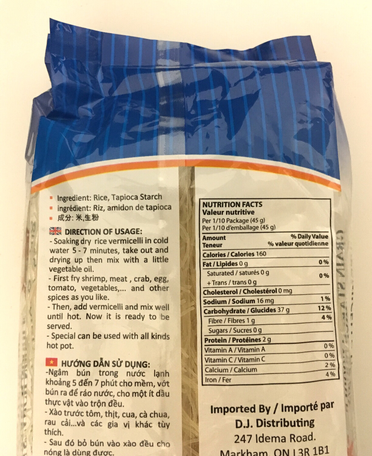 PHOENIX GRAIN STARCH NOODLE 40X250G