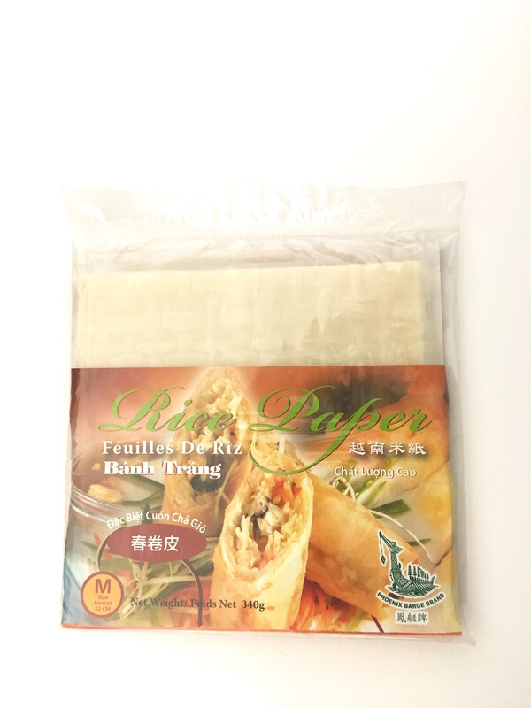 PHOENIX RICE PAPER 22CM (SQUARE) 30X340G