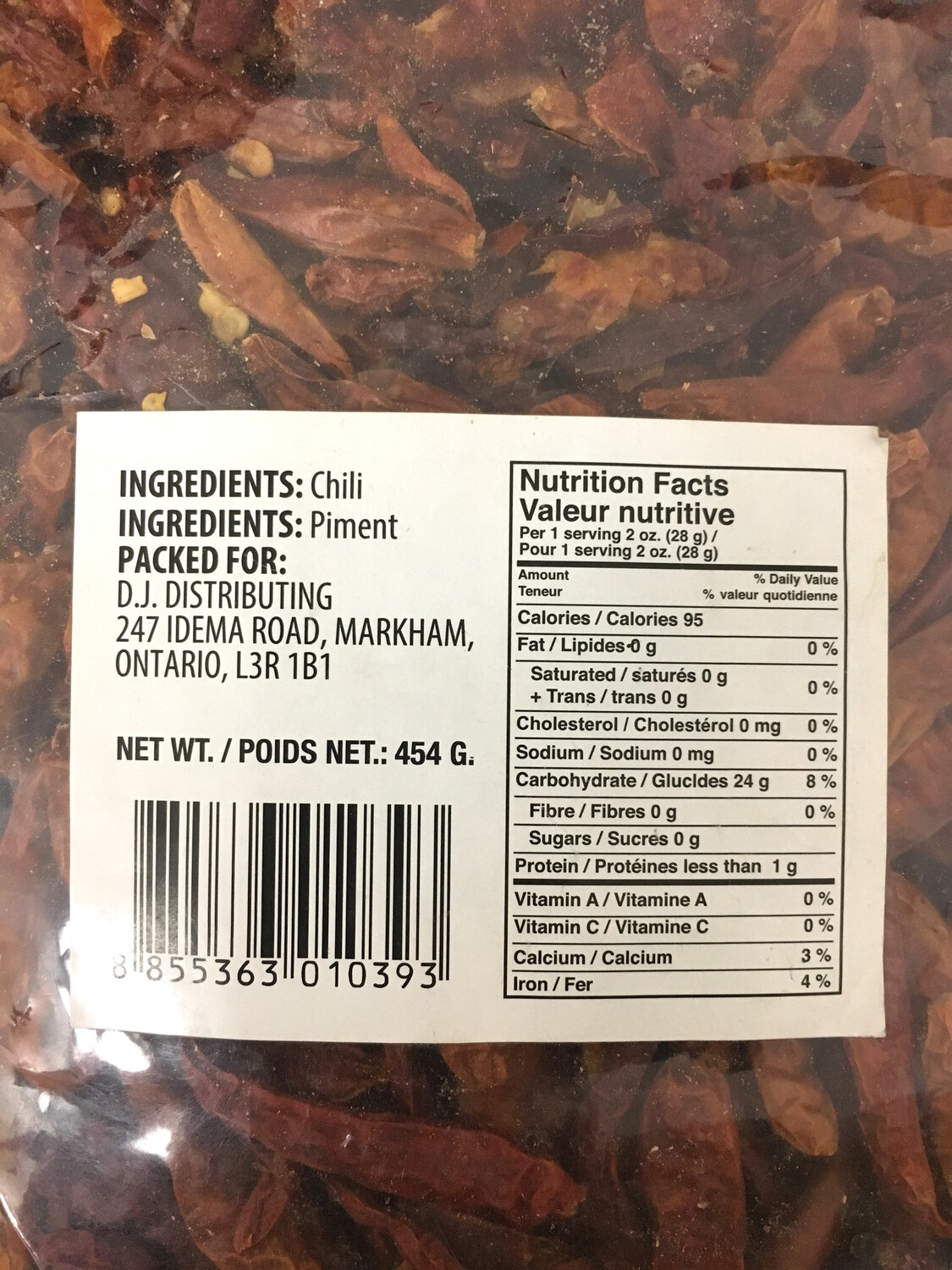 PHOENIX DRIED CHILI 24X454G