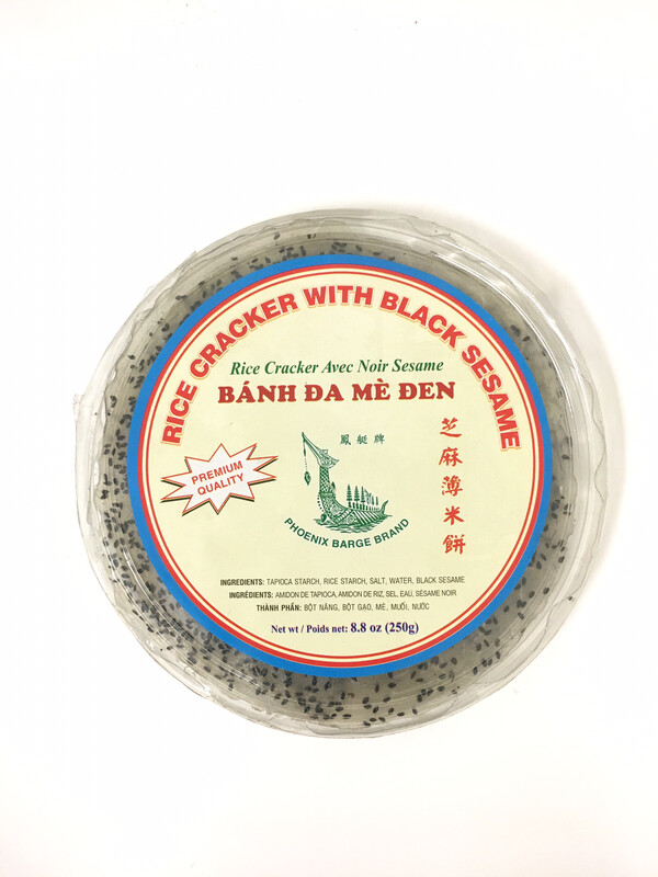 PHOENIX RICE CRACKER WITH BLACK SESAME 24X250G