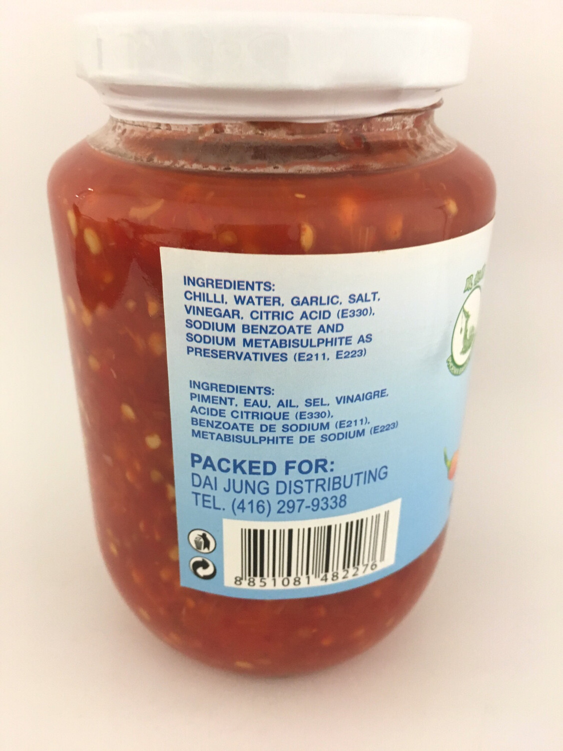PHOENIX PICKLED GROUND CHILI WITH GARLIC 24X16OZ