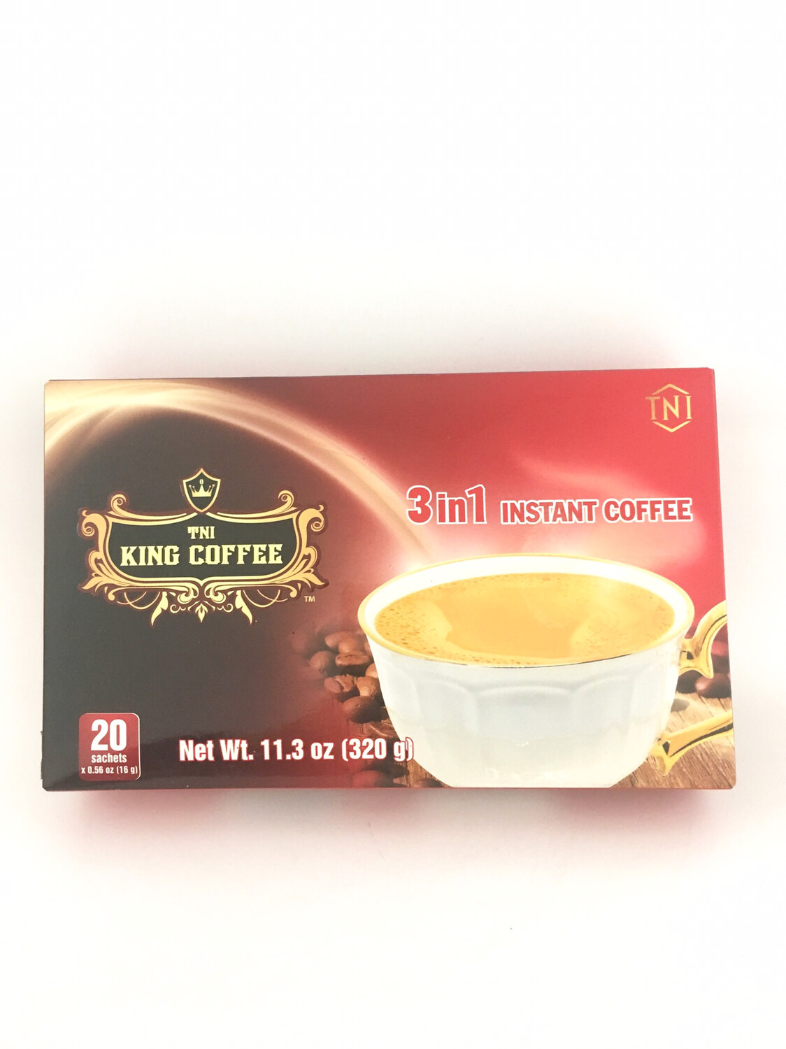TNI KING COFFEE 3IN1 (BOX) 24X320G