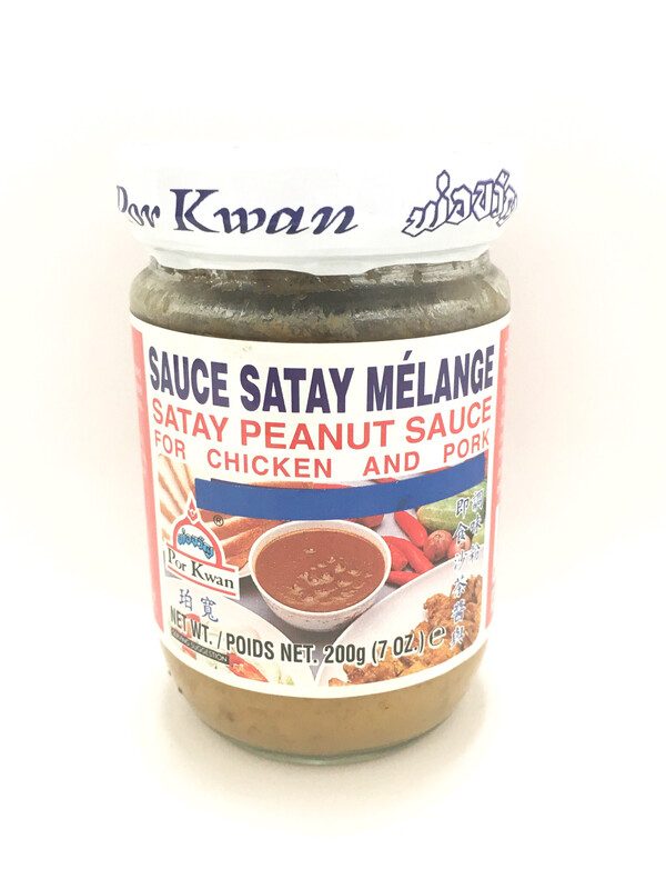 PORKWAN SATAY PEANUT SAUCE 24X200G
