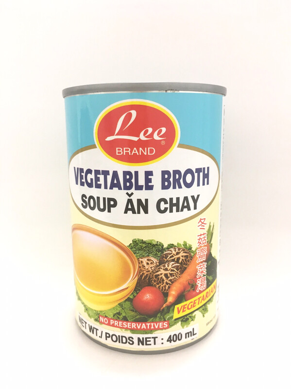 LEE VEGETABLE BROTH 24X400ML
