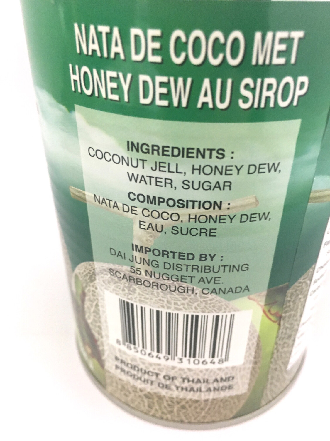 PHOENIX COCONUT JELLY WITH HONEY DEW IN SYRUP 24X20OZ