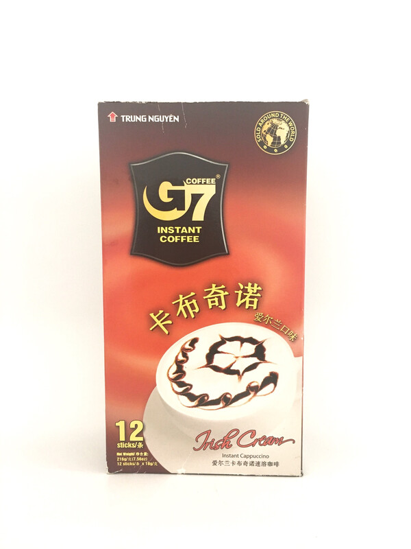 TRUNG NGUYEN G7 INSTANT COFFEE CAPPUCCINO - IRIS 24X216G