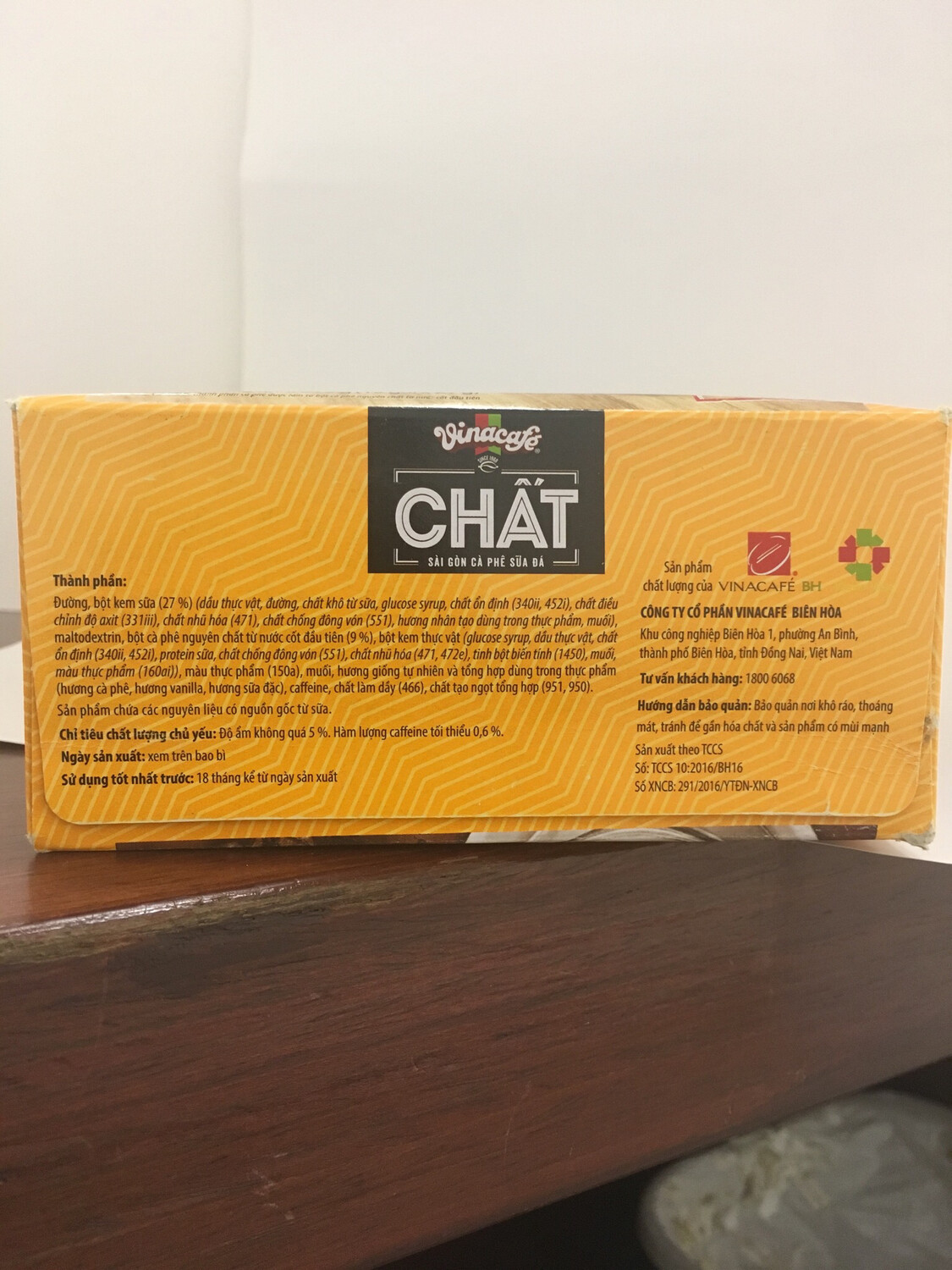 VINACAFE CHAT 20X290G