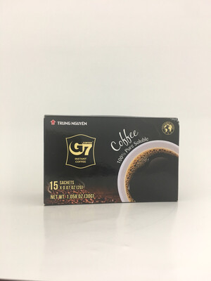 TRUNG NGUYEN INSTANT PURE BLACK COFFEE 24X30G