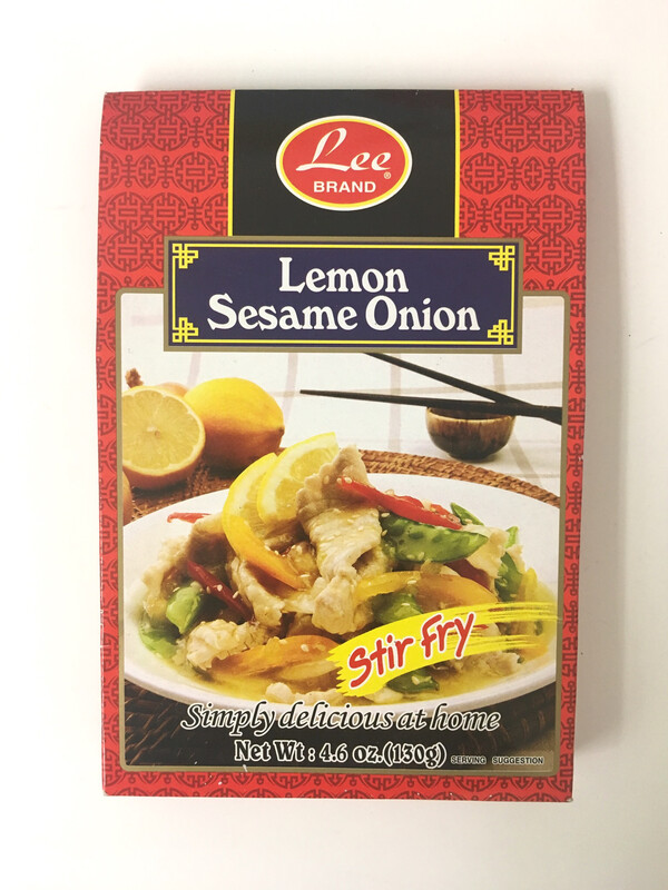 LEE LEMON SESAME ONION 12X130G