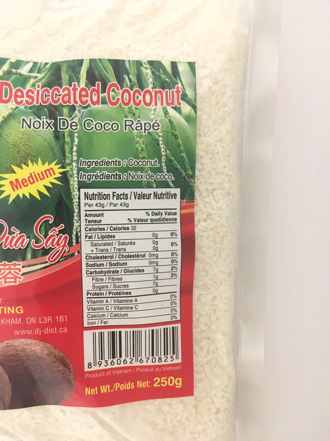 PHOENIX DESICCATED COCONUT (M) 24X250G
