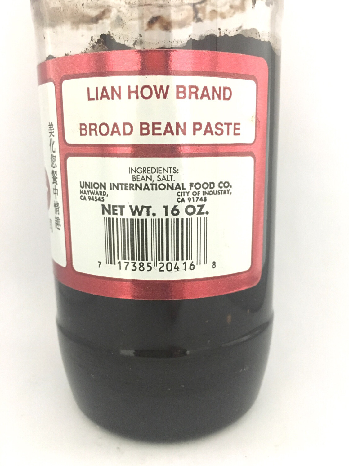 LIAN HOW BROAD BEAN PASTE 12X16OZ
