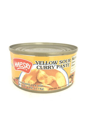 MAESRI YELLOW CURRY PASTE 48X114G
