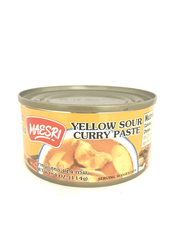 MAESRI YELLOW CURRY PASTE 48X114G