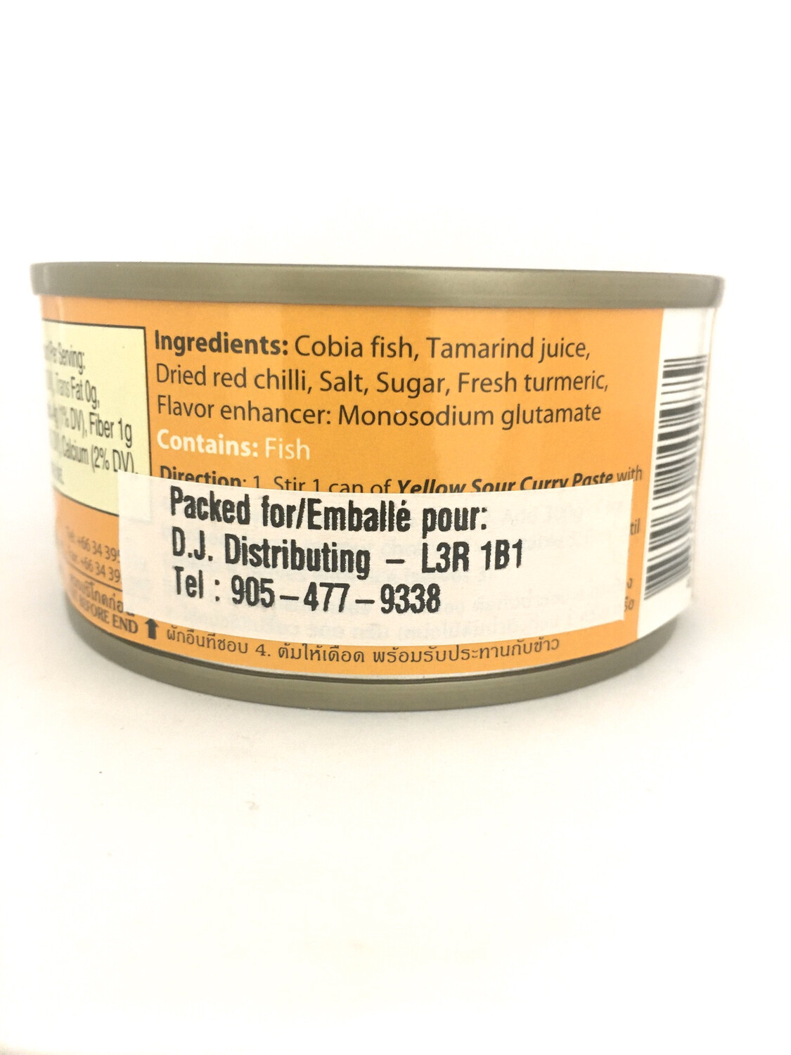 MAESRI YELLOW CURRY PASTE 48X114G