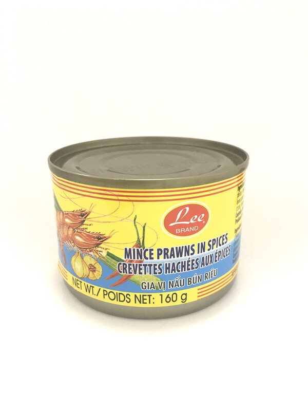 LEE MINCED PRAWN IN SPICES 48X160G
