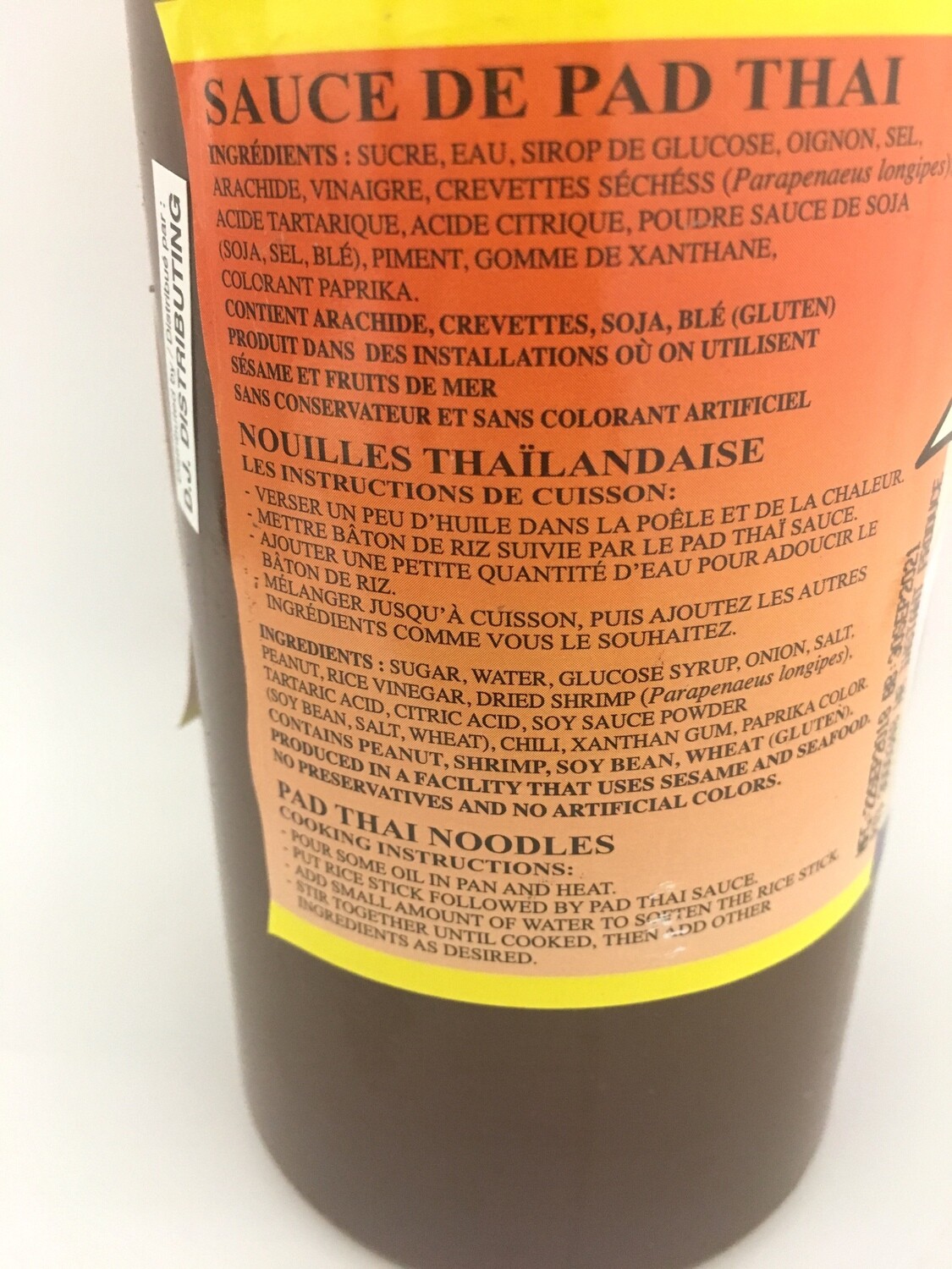 PORKWAN PAD THAI SAUCE (READY TO USE) 12X720ML