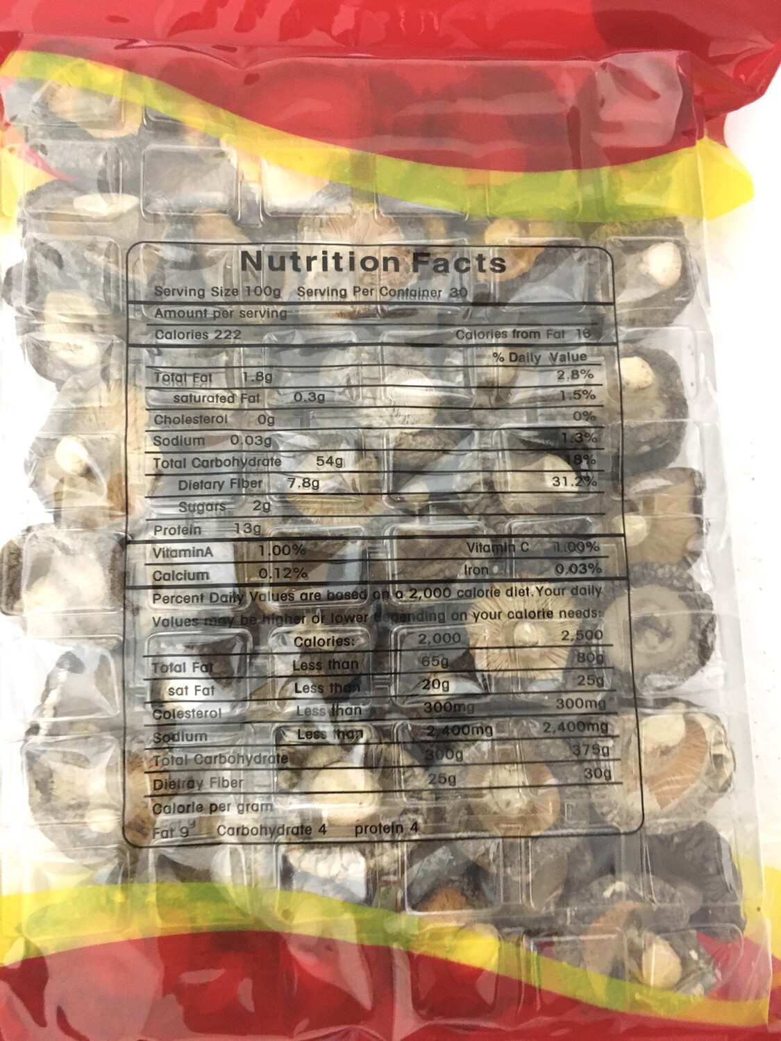 DJ DRIED MUSHROOM 50X170G