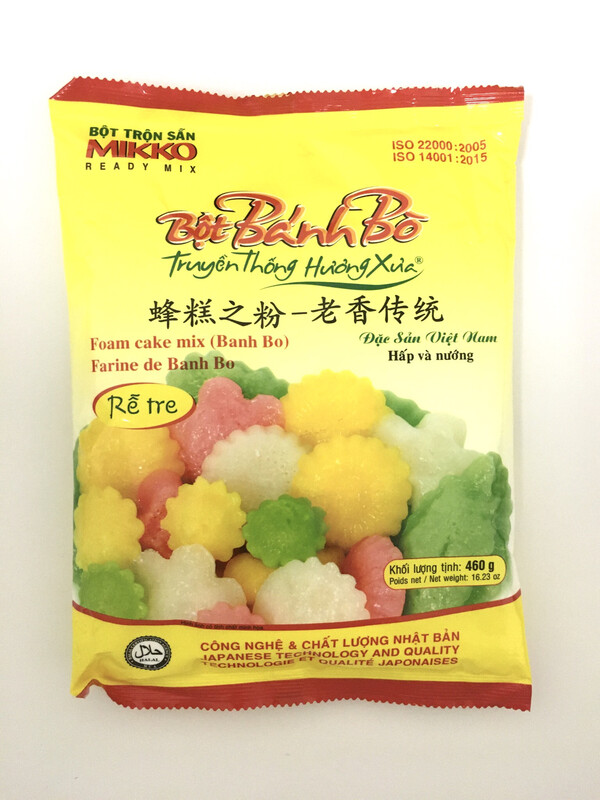 MIKKO FOAM CAKE MIX (BOT BANH BO) 20X460G