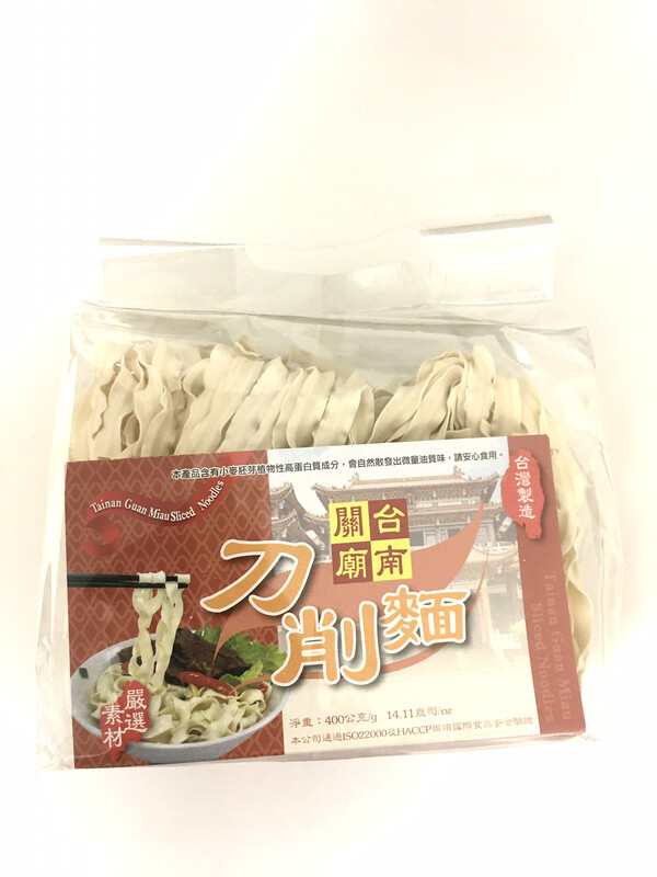 TAINAN GUAN MIAU SLICED NOODLES 20X400G