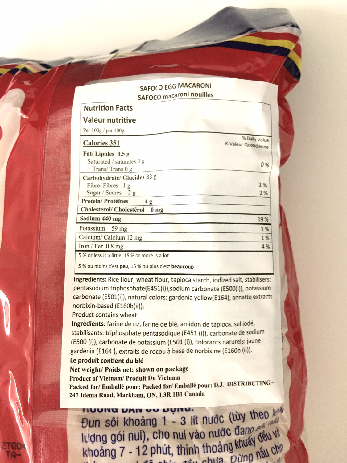 SAFOCO MACARONI 25X400G