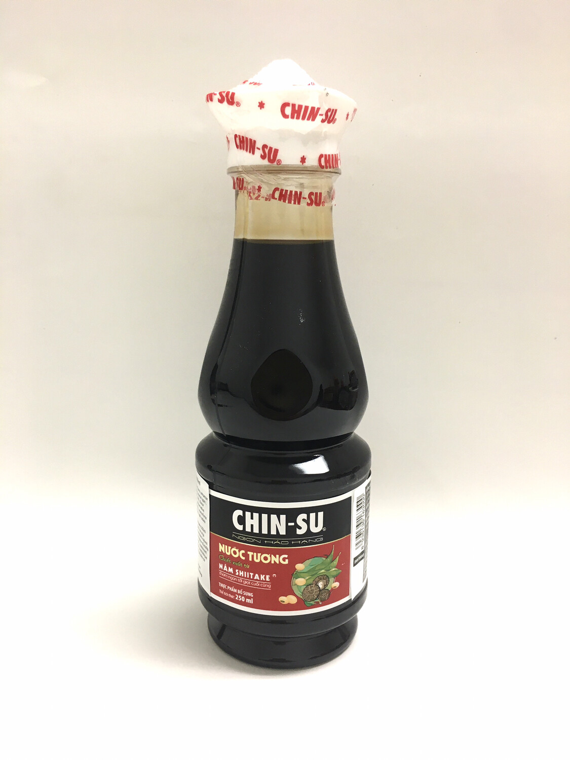 CHIN-SU SOY SAUCE WITH SHIITAKE MUSHROOM 24X250ML