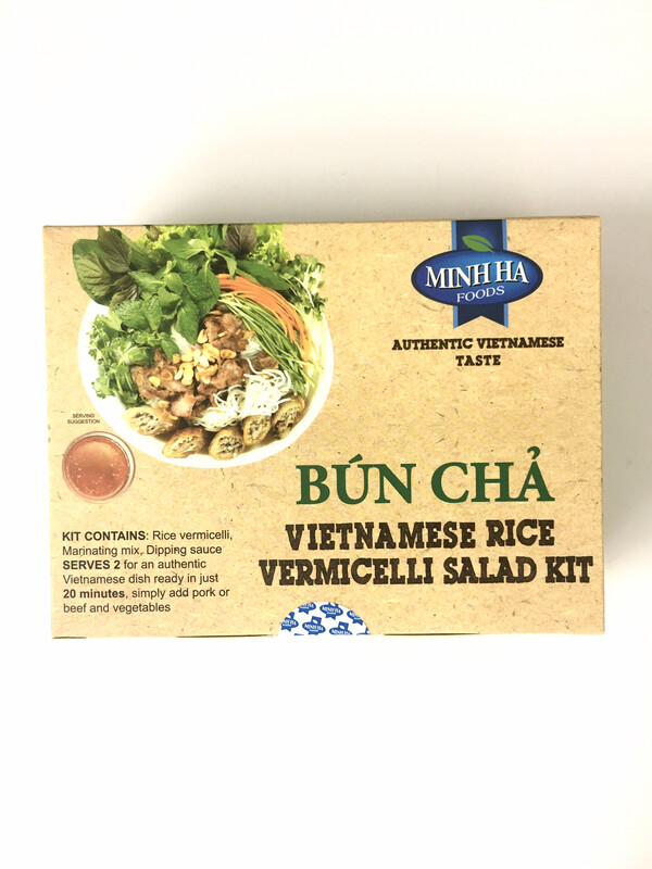 MINH HA FOODS VIETNAMESE RICE VERMICELLI SALAD KIT 12X190G