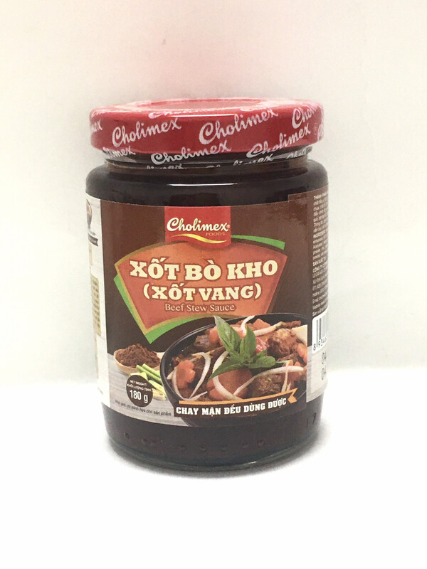 CHOLIMEX BEEF STEW SAUCE 36X180G