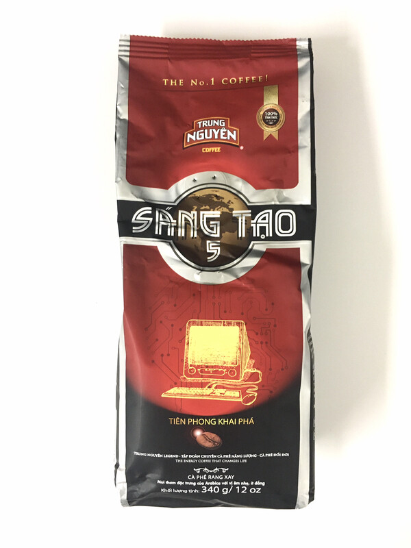 TRUNG NGUYEN CREATIVE COFFEE 5 30X340G