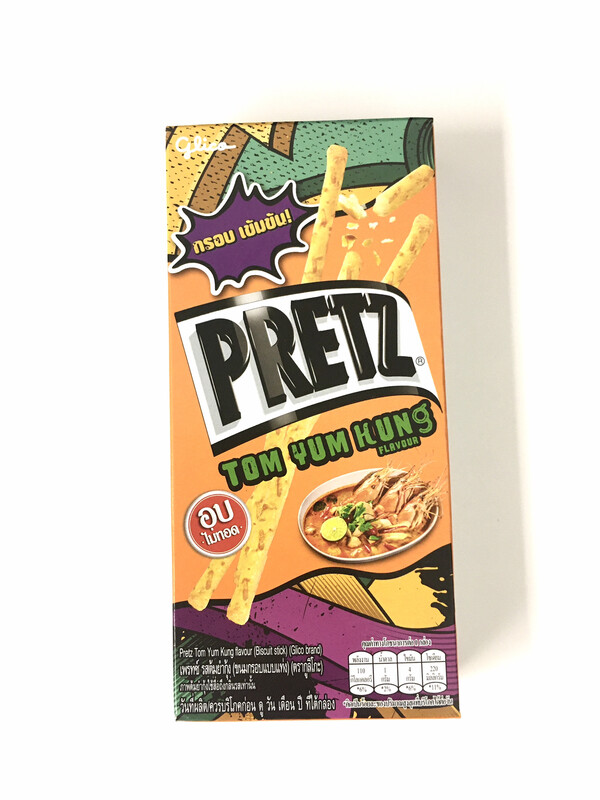 PRETZ TOM YUM FLAVOUR 12X10X23G