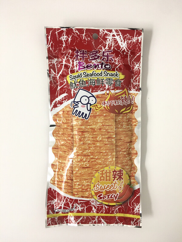 BENTO SQUID SNACK SWEET &amp; SPICY 36X20G