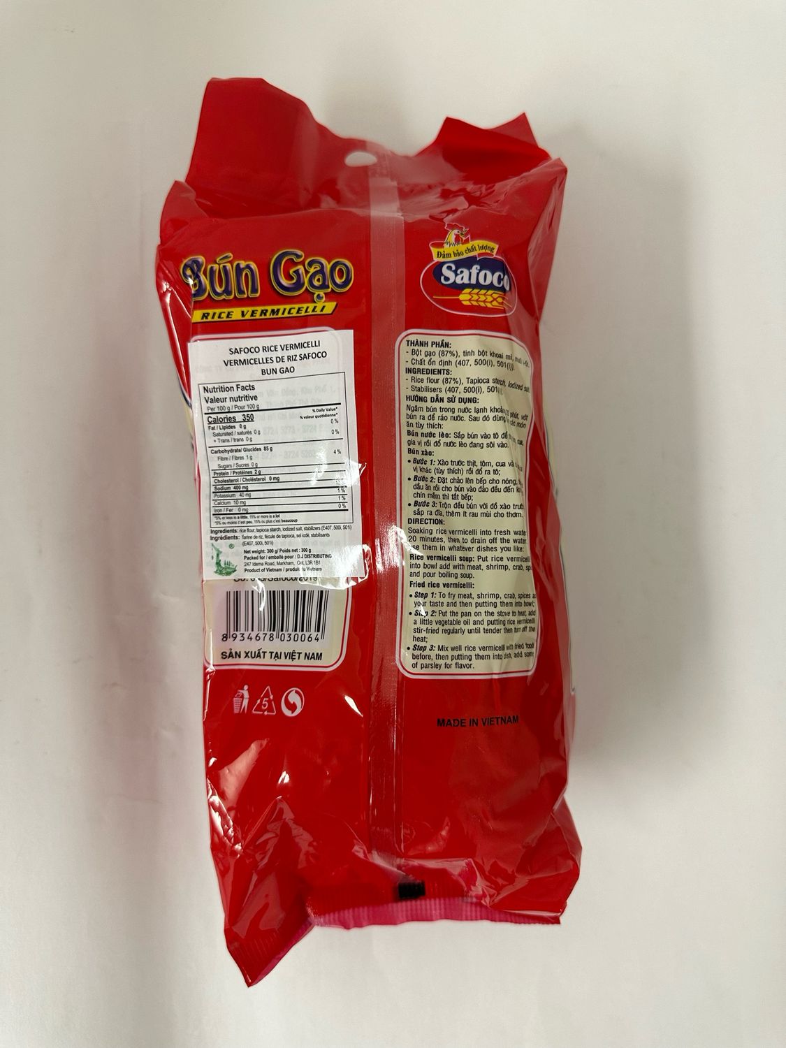 SAFOCO BUN GAO 16X300G