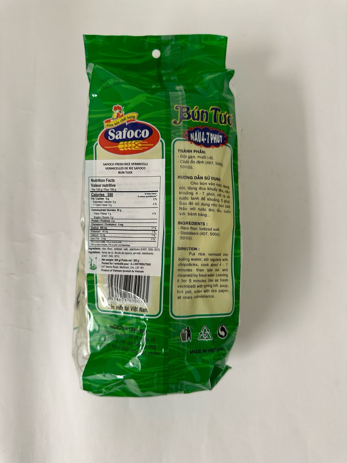 SAFOCO BUN TUOI 15X300G