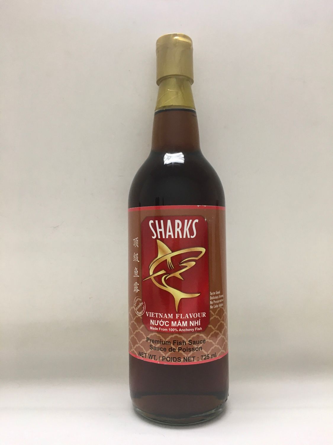 PHOENIX (SHARK) PREMIUM FISH SAUCE 12X725ML