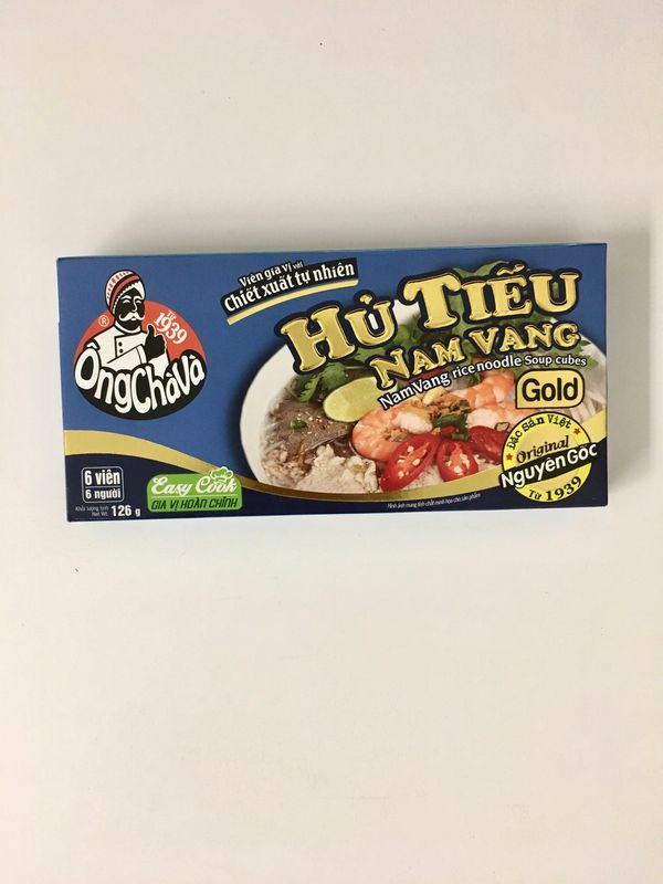 ONGCHAVA SEASONING CUBE HU TIEU NAM VANG 80X126G